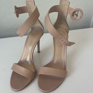 Gianvito Rossi pink blush heels
